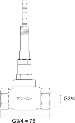 Hansa Unterputzteile für Unterputzventil 3/4" Bild 5