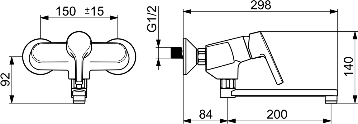 Hansa HA EHM Waschtisch- und Küchenarm. HANSAPALENO 5651 Ausld. 284 mm chr, DN 15, Farbe chrom Bild 4