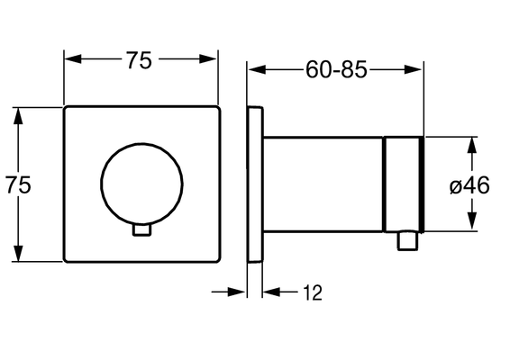 Hansa Farbset Hansadesigno NEU verchromt für Mehrwegeumstellung, Farbe chrom Bild 6