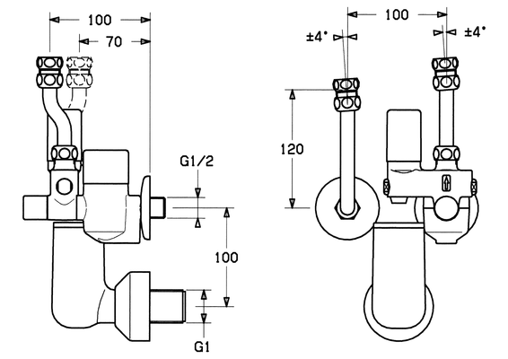 Hansa Sicherheitsgruppe für druckfeste Warmwasserbereiter, mit Druckminderer 4bar Bild 6