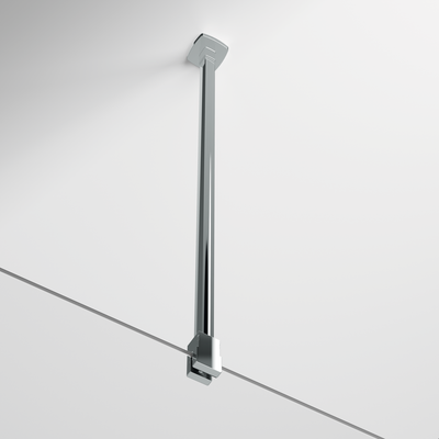 Hüppe Deckenanbindung Länge 80 - 800 mm, kürzbar, für 6 - 8 mm Glasstaerke, Farbe silber Bild 2