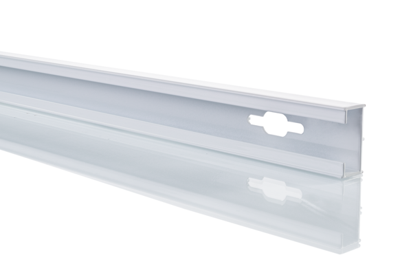 Hüppe HP ZUB Verbreiter.15 mm Nisch.tür Griffs. L: 2000 -, Design pure, Farbe weiß Bild 2