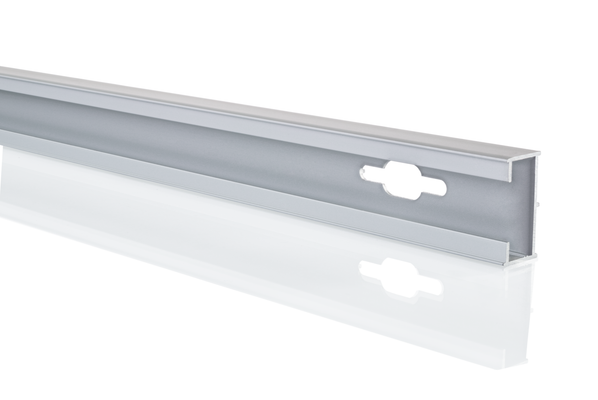 Hüppe HP ZUB Verbreiter.15 mm Nisch.tür Griffs. L: 2000 -, Design pure, Farbe silber Bild 2