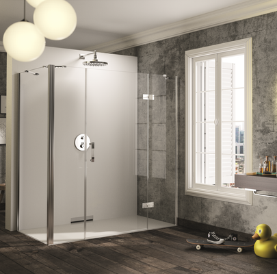 Hüppe HP DA Solva TG 4-Eck STMFSMNT 1500 Re. H: 2000, hochglanz, 375, Farbe silberfarben Bild 17