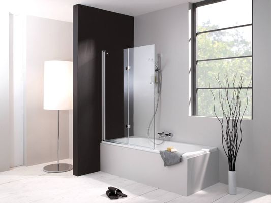 Hüppe HP BA 501 Design BWSFT 1000 links H: 1500, silber, Bronze Anti-Plaqü, Farbe silberfarben Bild 2