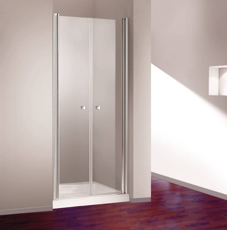 Hüppe HP DA 501 Design 4-Eck PTN 900 H: 2000, silber, Bronze Anti-Plaqü, Farbe silberfarben Bild 1