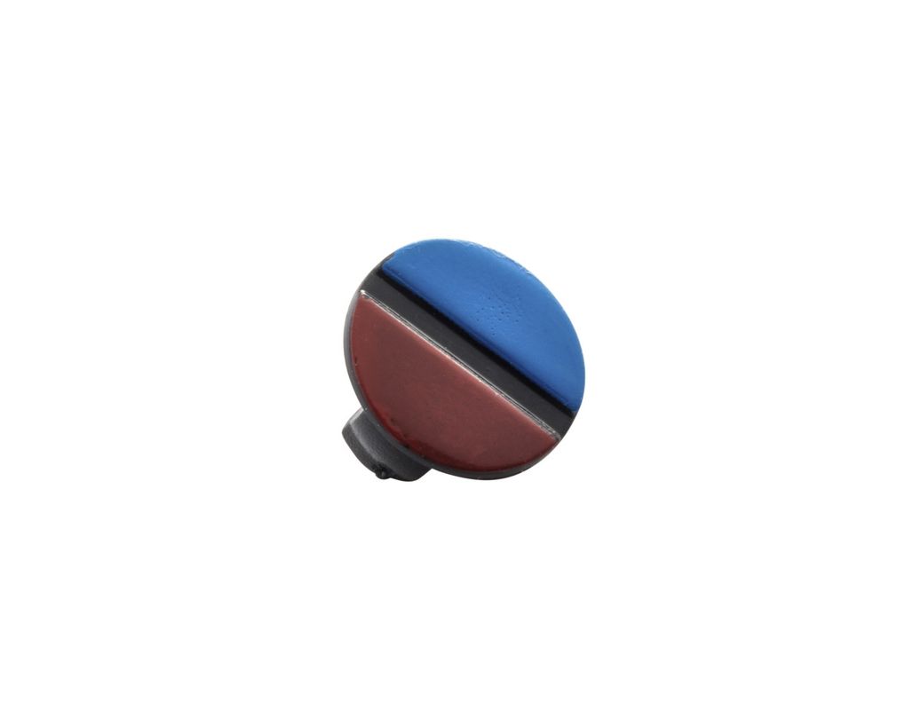 Ideal Standard Griffstopfen rot / blau A963054, Farbe blau Bild 1