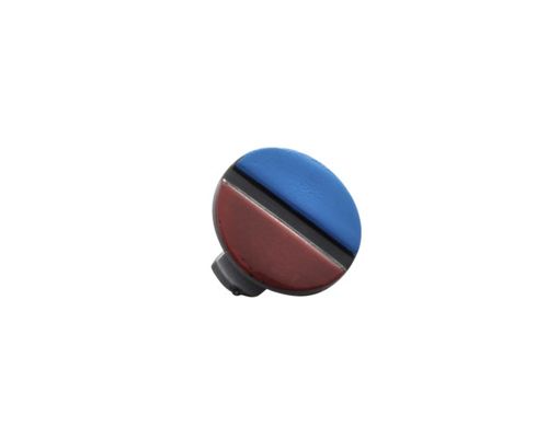 Ideal Standard Griffstopfen rot / blau A963054, Farbe blau Bild 2
