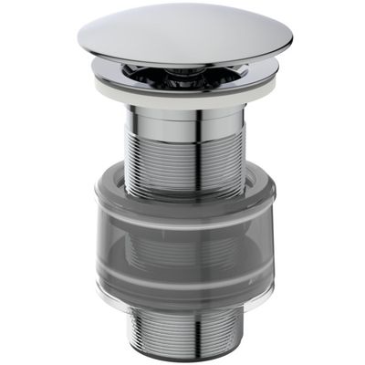 Ideal Standard Schaftventil nicht ver schliessbar Haube Messing, Farbe silberfarben Bild 2