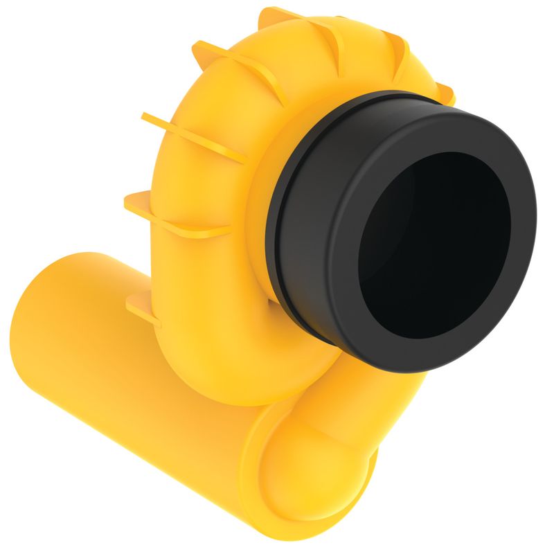 Ideal Standard Absaugeformstück waage recht Bild 1