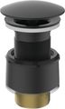 Ideal Standard Schaftventil, nicht verschliessb, Haubendurchm.72 mm, Farbe schwarz Bild 3