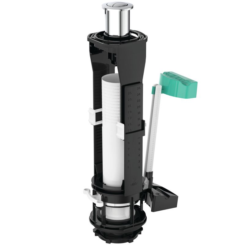 Ideal Standard 2-Mengenablaufgarnitur Smartvalve, für Keramikspülkasten, Farbe silberfarben Bild 1
