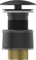 Ideal Standard Schaftventil, nicht verschliessb, Haubendurchm.72 mm, Farbe schwarz Bild 2