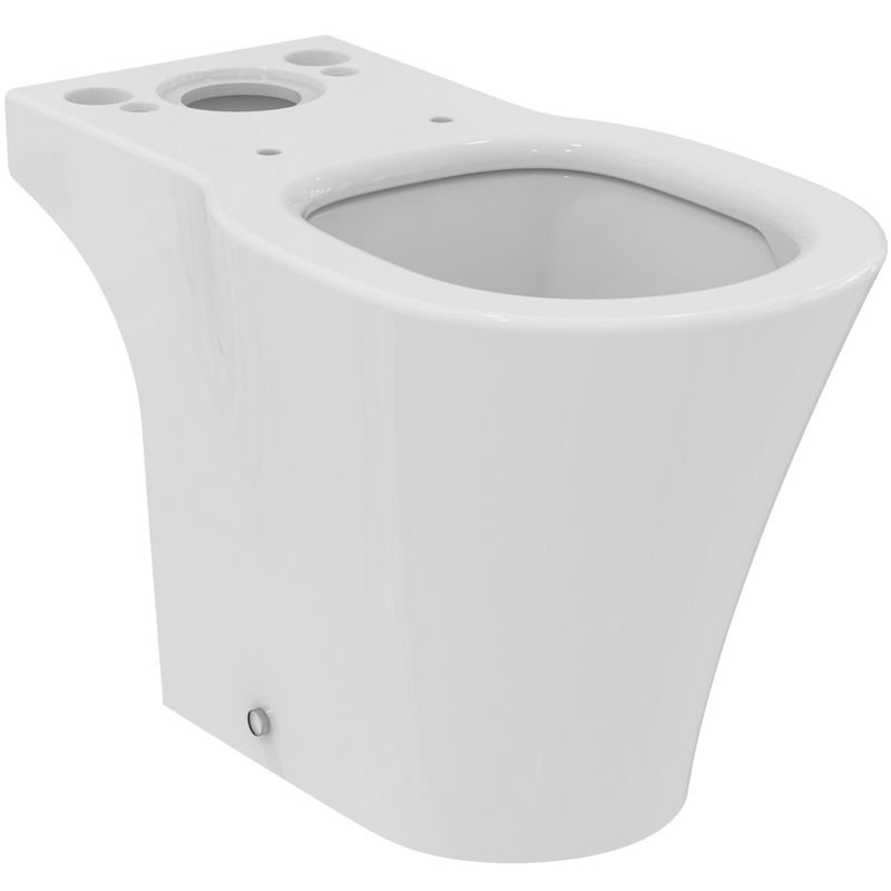 Ideal Standard ConnectAir Stand-Tiefspül-WC AquaBlade f Abg.auss.waagr, 400 x 365 x 665 x 665 mm, Farbe weiß Bild 1