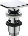 Ideal Standard Strada II Push open Ventil quadratisch, 85 x 85 x 30 mm, Farbe silberfarben Bild 1