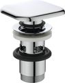 Ideal Standard Strada II Push open Ventil quadratisch, 85 x 85 x 30 mm, Farbe silberfarben Bild 3