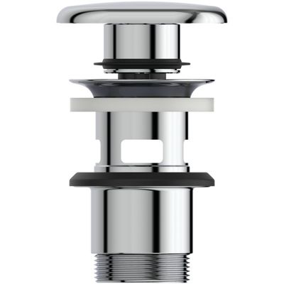 Ideal Standard Push open Ventil quadratisch, für HWB, 75 x 75 x 30 mm, Farbe chrom Bild 4
