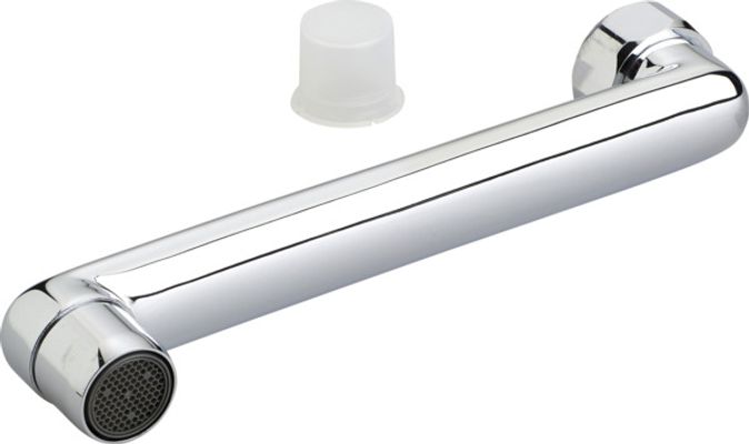 Ideal Standard Rohrauslauf 3/4", mit Strahlregler, Ausladung 160 mm, Farbe silberfarben Bild 2