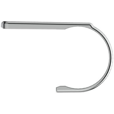 Ideal Standard Ablage Wrap-Over für Brausethermostate CeraTherm T25,50,100, 47 x 209 x 74 mm, Farbe silberfarben Bild 3