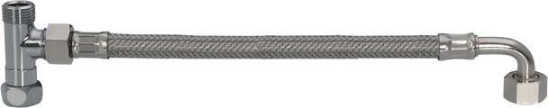 Ideal Standard Verbindungsset Ceraplus, für Eckventilthermostat, Farbe silberfarben Bild 1