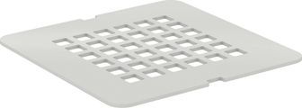 Ideal Standard Ablaufabdeckung für Duschwannenablauf Ultra Flat S, Carrara, 2 mm, Farbe weiß Bild 1