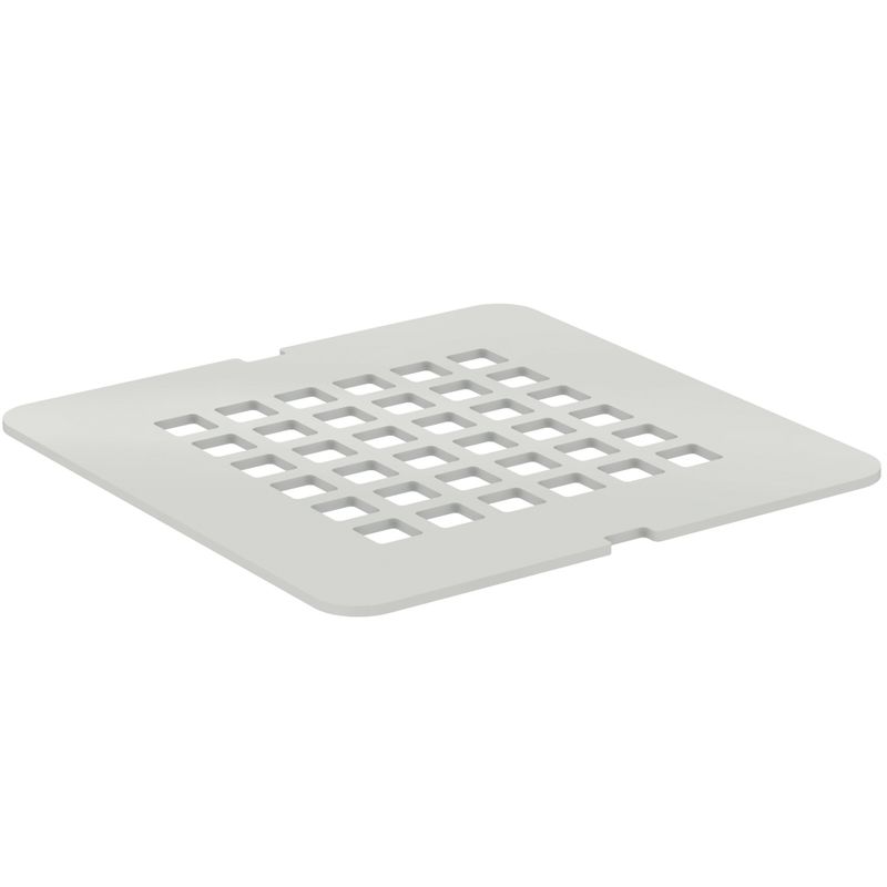 Ideal Standard Ablaufabdeckung für Duschwannenablauf Ultra Flat S, Carraraweiss, 2 mm, Farbe weiß Bild 1
