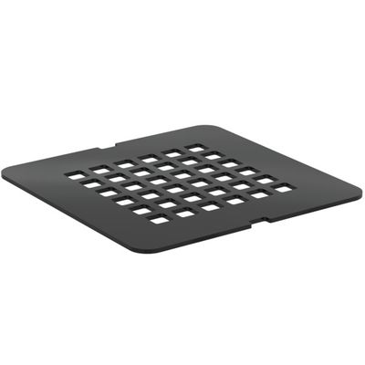 Ideal Standard Ablaufabdeckung für Duschwannenablauf Ultra Flat S, Schiefer, 2 mm, Farbe schwarz Bild 2