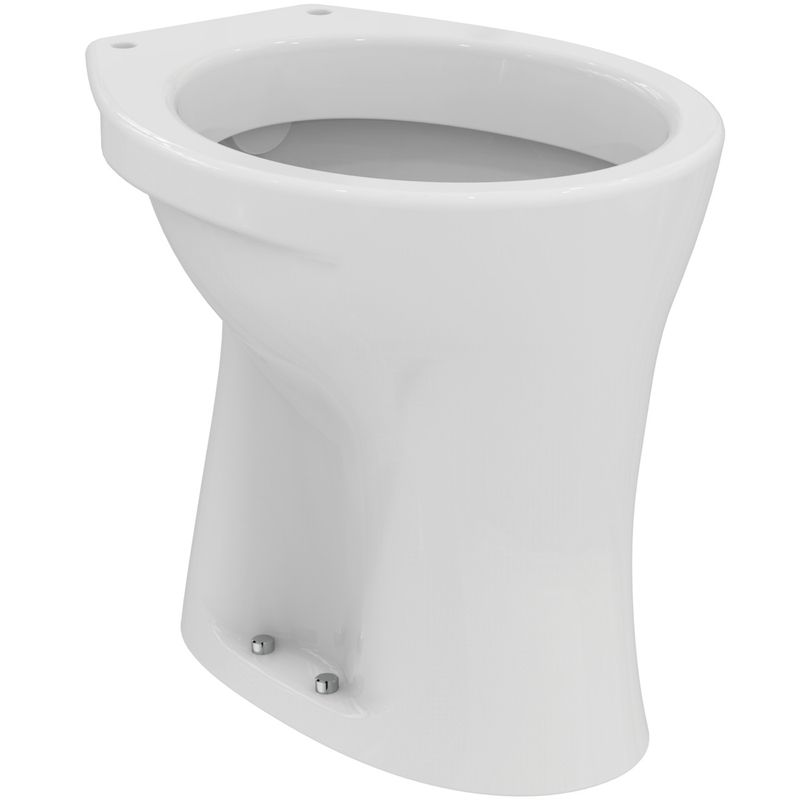 Ideal Standard IS Standflachspül-WC Eurovit, Abgang innen senkrecht, 395 x 360 x 465 x 390 mm, Farbe weiß Bild 1