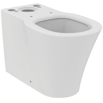 Ideal Standard ConnectAir Stand-Tiefspül-WC AquaBlade f WC-Kombi.Abgang waagerecht verd, 400 x 360 x 660 x 660 mm, Farbe weiß Bild 5
