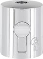 Ideal Standard Temperaturgriff CeraTherm 50, für AP-Wannenthermostat, mit IS-Logo, Farbe silberfarben Bild 1