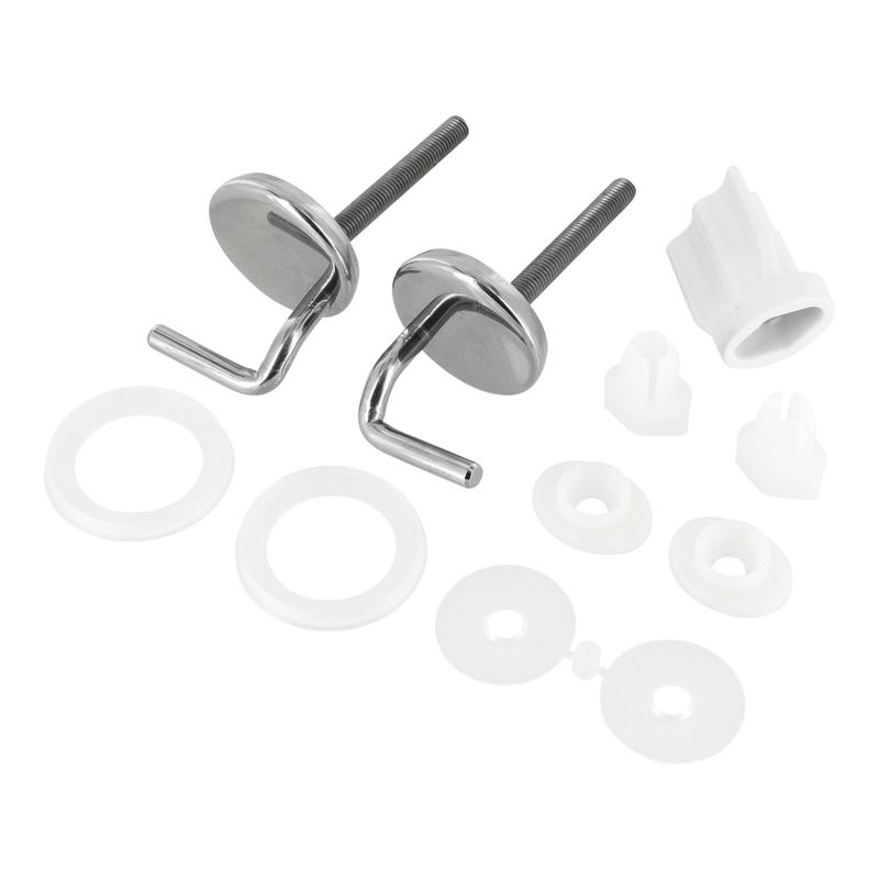 Ideal Standard Scharnierset Inga, für WC-Sitz, Farbe silberfarben Bild 1