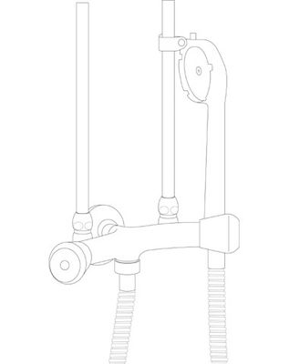 Ideal Standard Zweigriff Brausearmatur Niederdruck Bild 3