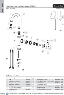 Ideal Standard Aerator, M22 x 1-A, Farbe silberfarben Bild 2