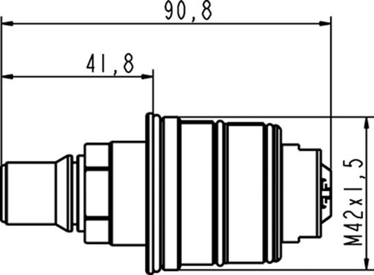 Ideal Standard Thermoelement für UP-Thermostat 3/4" Bild 2
