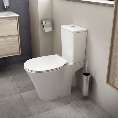 Ideal Standard ConnectAir Stand-Tiefspül-WC AquaBlade f Abg.auss.waagr, 400 x 365 x 665 x 665 mm, Farbe weiß Bild 15