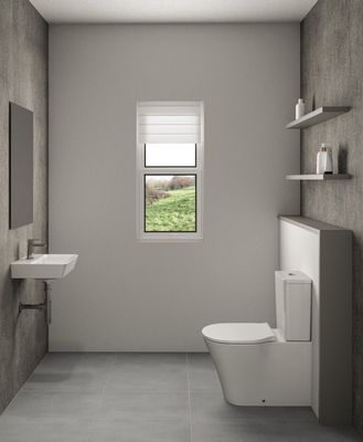 Ideal Standard ConnectAir Stand-Tiefspül-WC AquaBlade f WC-Kombi.Abgang waagerecht verd, 400 x 360 x 660 x 660 mm, Farbe weiß Bild 15