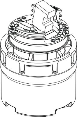 Ideal Standard Kartusche, 38 mm, mit Klick Bild 2