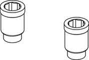 Ideal Standard Adapter, 8 x 20 mm Bild 1
