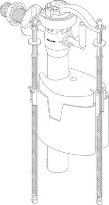 Ideal Standard Einlaufarmatur seitlich 3/8, Smartvalve D6701BG Bild 6