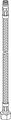 Ideal Standard Druckschlauch 3/8" M, 10 x 1 mm Bild 3