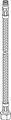 Ideal Standard Druckschlauch 3/8" M, 10 x 1 mm Bild 4