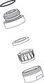 Ideal Standard Adapter, M, M, Cache M, 21.5 x 1 mm, Farbe silberfarben Bild 1