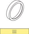 Ideal Standard Dekorring, mit Symbol Kopf brause Bild 2