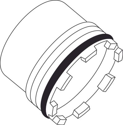 Ideal Standard Luftsprudler verdeckt, M16.5, mit Schlüssel Bild 3