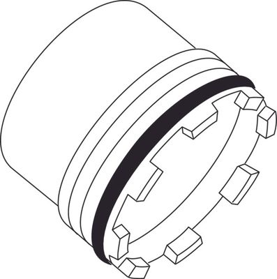 Ideal Standard Luftsprudler verdeckt, M16.5, mit Schlüssel Bild 4