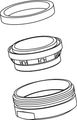 P&M Clever Luftsprudler M zu CLE90 und CLE70, 24 x 1 mm Bild 1