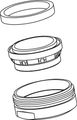 P&M Clever Luftsprudler M zu CLE90 und CLE70, 24 x 1 mm Bild 2