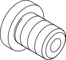 Ideal Standard Befestigungsschraube M6, Farbe silberfarben Bild 1