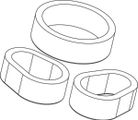 Ideal Standard Dichtungsset für Kartusche Durchmesser: 47 mm Bild 4