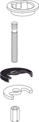 Ideal Standard Stehbolzenbefestigunsset Bild 2